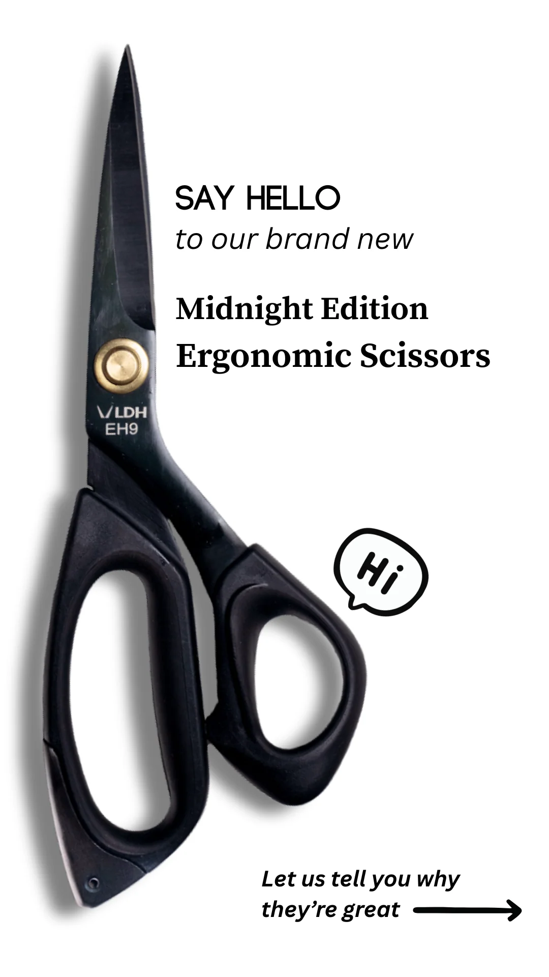 Midnight Edition Ergonomic Scissors - Image 4
