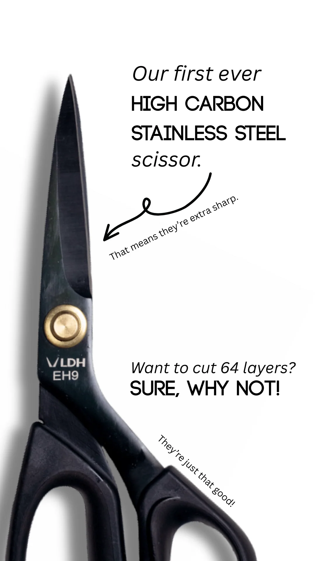 Midnight Edition Ergonomic Scissors - Image 5